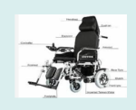 HEAVY DUTY WHEELCHAIR WITH RECLINER