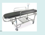 PATIENT TROLLEY WITHOUT BACK REST