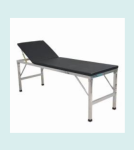 STANDARD STEEL EXAMINATION COUCH (PATIENT EXAMINATION TABLE BED/HOSPITAL PATIENT EXAMINATION COUCH).
