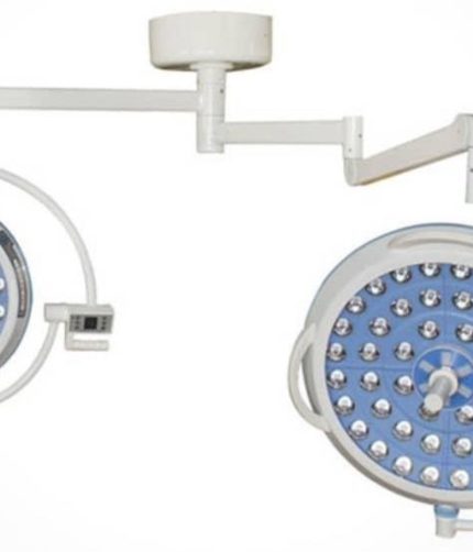 Double heads Operating ceiling mounted surgical light.