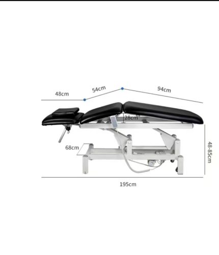 Massage Multifunctional Lifting Bed Physiotherapy Orthopedic Correction Chiropractic Bed Electric Beauty Bed.