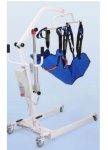 Stable sling bar with reliable safety grounds. Long lift arm makes it possible to easily lift the patient on the middle of the bed..