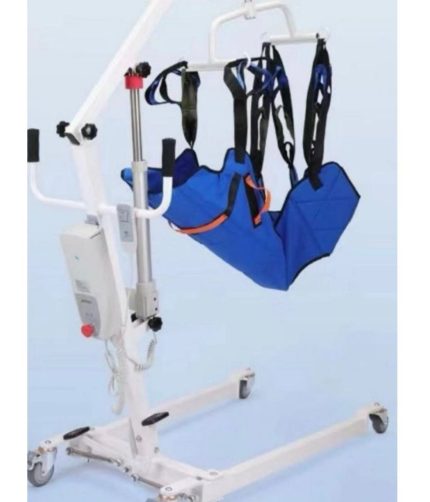 Stable sling bar with reliable safety grounds. Long lift arm makes it possible to easily lift the patient on the middle of the bed..